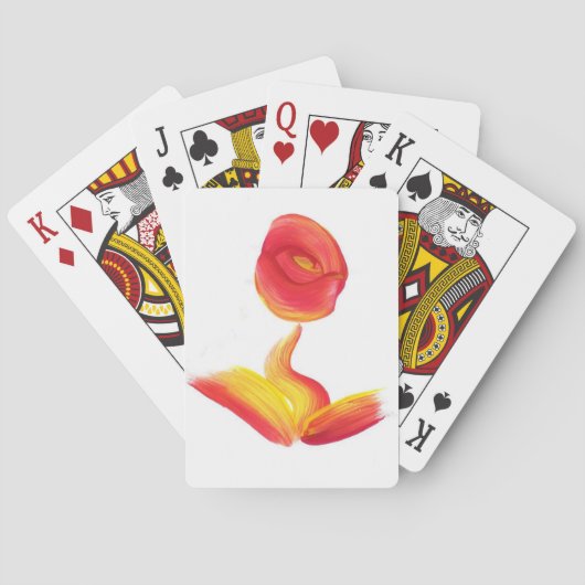 Süßigkeit wässert Autismus-Künstler Spielkarten (Rückseite)