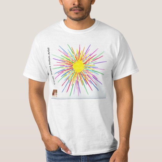 Süßigkeit wässert Autismus-Künstler T-Shirt (Vorderseite)