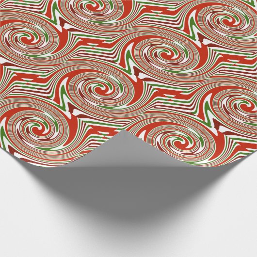 Süßigkeit wirbeln geschenkpapier (Ecke)