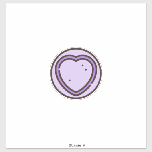 Süßigkeiten 1 aufkleber (Blatt)