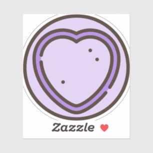 Süßigkeiten 1 aufkleber