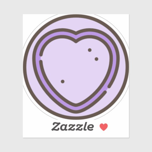 Süßigkeiten 1 aufkleber (Blatt)