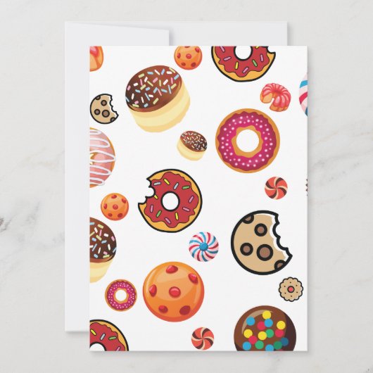 SÜSSIGKEITEN 1 KARTE (Vorderseite)