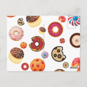 SÜSSIGKEITEN 1 POSTKARTE (Rückseite)