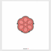 Süßigkeiten 2 aufkleber (Blatt)