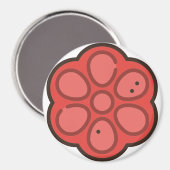 Süßigkeiten 2 magnet (Vorderseite/Rückseite)