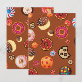 SÜSSIGKEITEN 3 POSTKARTE (Vorne/Hinten)