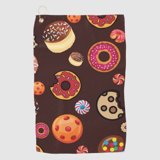 SÜSSIGKEITEN 4 GOLFHANDTUCH (Vorderseite)