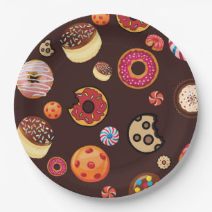 SÜSSIGKEITEN 4 PAPPTELLER