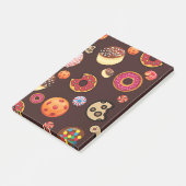 SÜSSIGKEITEN 4 POST-IT KLEBEZETTEL (angewinkelt)