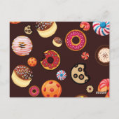 SÜSSIGKEITEN 4 POSTKARTE (Rückseite)