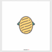 Süßigkeiten 5 aufkleber (Blatt)