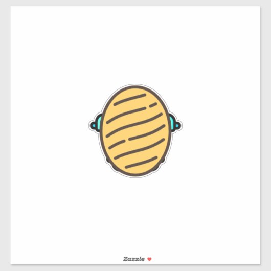 Süßigkeiten 5 aufkleber (Blatt)