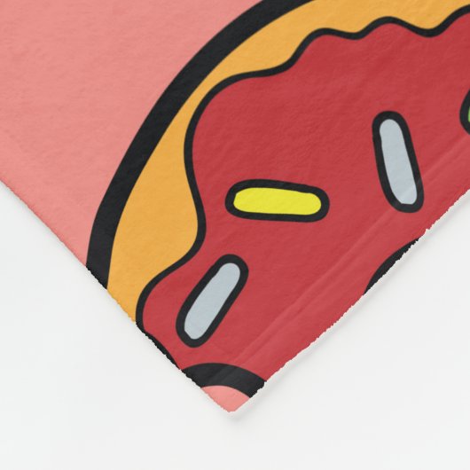 SÜSSIGKEITEN 5 FLEECEDECKE (Ecke)