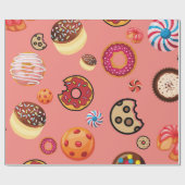 SÜSSIGKEITEN 5 GESCHENKPAPIER (Flach)