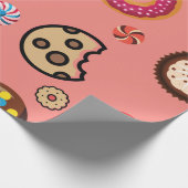 SÜSSIGKEITEN 5 GESCHENKPAPIER (Ecke)