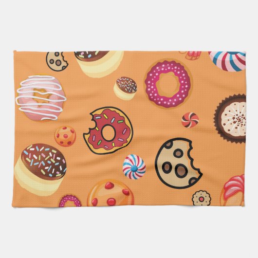 SÜSSIGKEITEN 6 GESCHIRRTUCH (Horizontal)