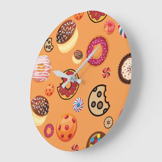 SÜSSIGKEITEN 6 GROßE WANDUHR (Winkel)