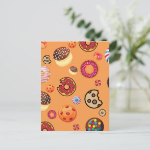 SÜSSIGKEITEN 6 POSTKARTE
