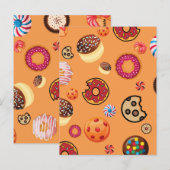 SÜSSIGKEITEN 6 POSTKARTE (Vorne/Hinten)