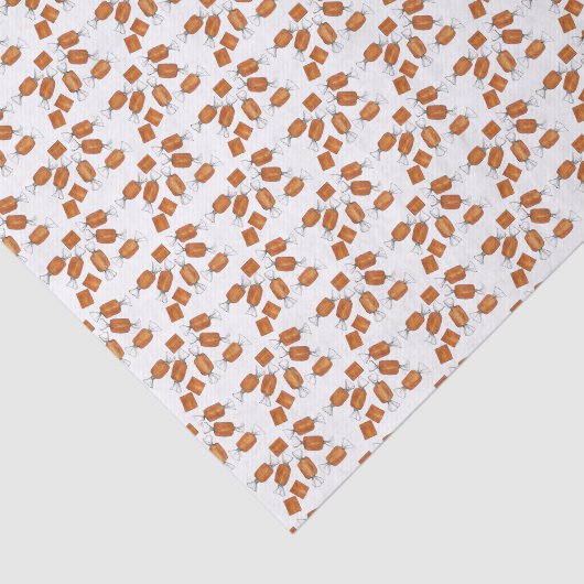 Süßigkeiten aus gesalzenem Karamelll Candy Candies Seidenpapier (Ausschnitt)