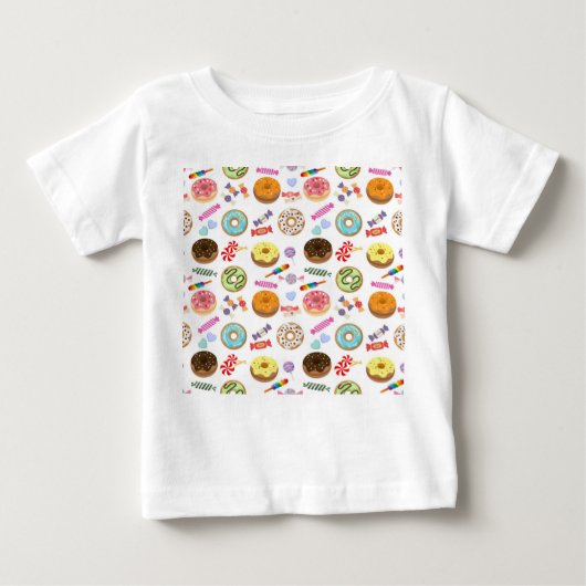 Süßigkeiten Baby T-shirt (Vorderseite)