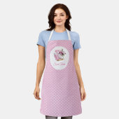 Süßigkeiten Bäckerei Pink Schürze (Getragen)