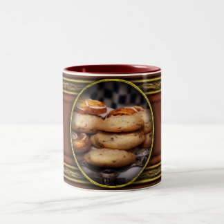 Süßigkeiten - Cookies - Cookies und Dänisch Zweifarbige Tasse