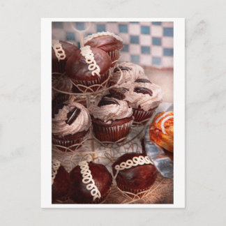 Süßigkeiten - Cupcake - Cupcake-Berg Postkarte