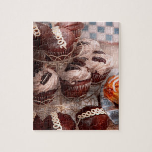 Süßigkeiten - Cupcake - Cupcake-Berg Puzzle