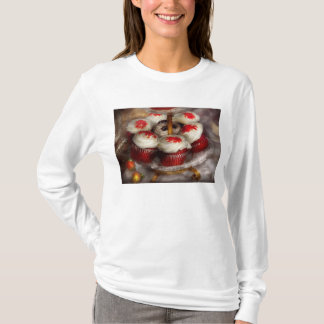 Süßigkeiten - Cupcake - Rotsamt-Kuchen T-Shirt