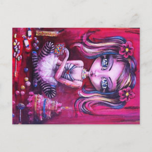 Süßigkeiten der Liebe des Auges Postkarte
