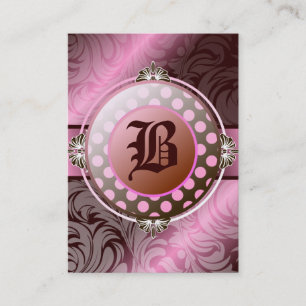 Süßigkeiten des Zucker311-brown Visitenkarte