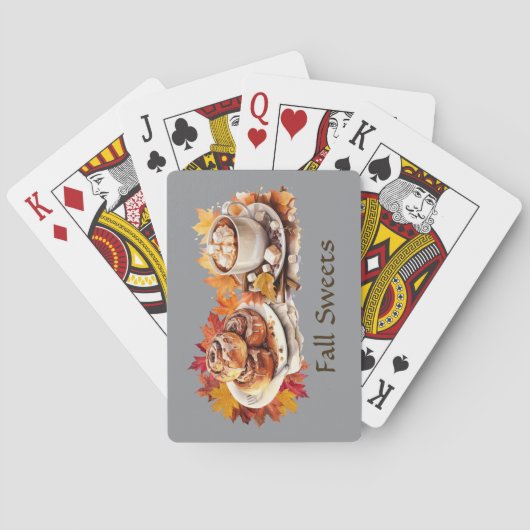 Süßigkeiten, die Karten spielen Spielkarten (Rückseite)