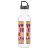 Süßigkeiten Edelstahlflasche (Rückseite)