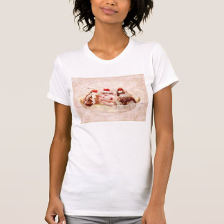 Süßigkeiten - Eiscreme - Bananenspaltung T-Shirt