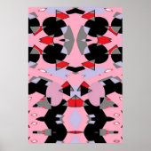 Süßigkeiten erbettelndes Monster Poster (Vorne)