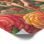 Süßigkeiten-Fantasie Poster (Ecke)