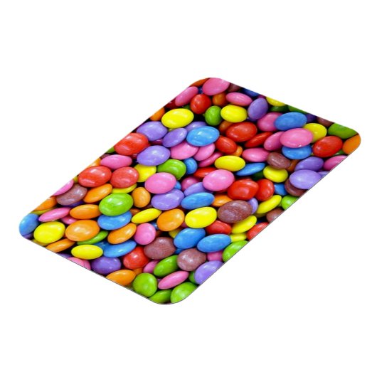 Süßigkeiten: farbenfrohe Süßwaren Magnet (Linke Seite)