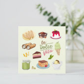 Süßigkeiten für italienische Desserts (Stehend Vorderseite)