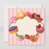 Süßigkeiten für Veranstaltungen Save The Date (Vorderseite)