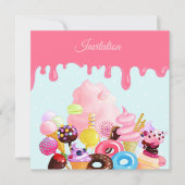 Süßigkeiten für Veranstaltungen Save The Date (Vorderseite)