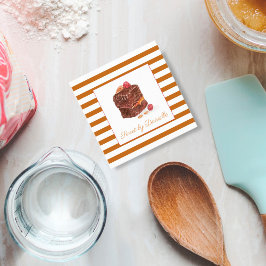Süßigkeiten für Wasserfarben Quadratische Visitenkarte