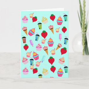 Süßigkeiten Geburtstagskarte Karte