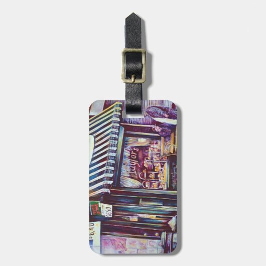 Süßigkeiten  gepäckanhänger (Vorderseite vertikal)