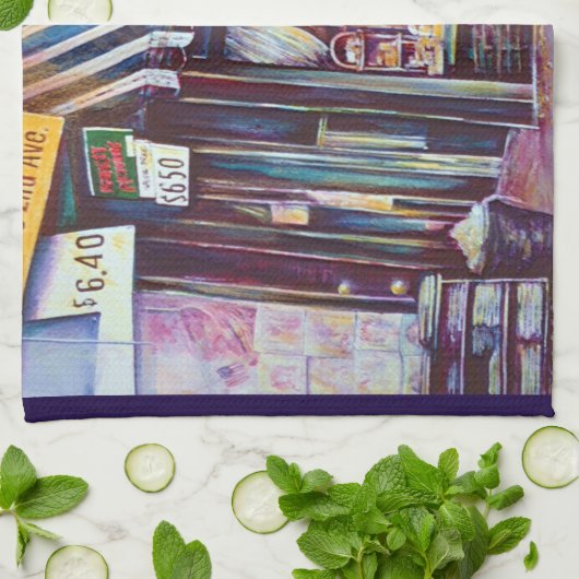 Süßigkeiten Geschirrtuch (Gefaltet)