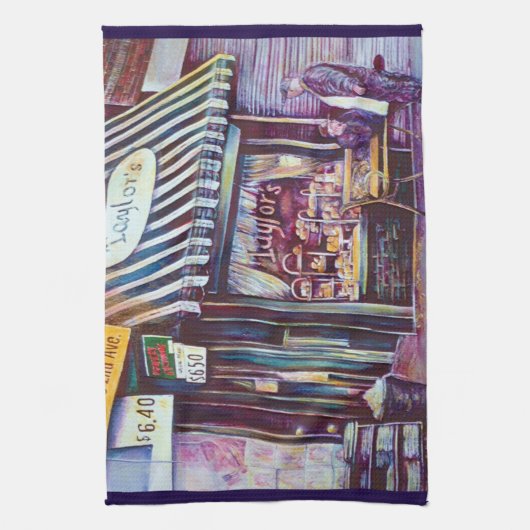 Süßigkeiten Geschirrtuch (Vertikal)