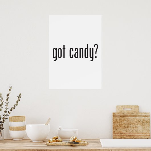 Süßigkeiten got poster (Küche)