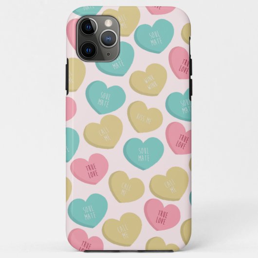 Süßigkeiten-Herz-Gespräch-iPhone-Hülle Case-Mate iPhone Hülle (Rückseite)