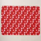 Süßigkeiten-Herzen-Kaskade Sherpadecke (Vorderseite (Horizontal))